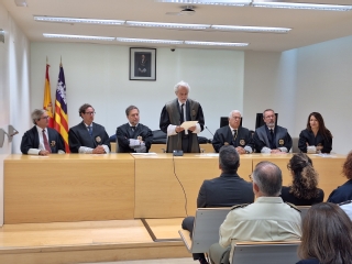 El presidente del TSJIB inaugura el año judicial reclamando a la ciudadanía “un margen de confianza” en la Administración de Justicia